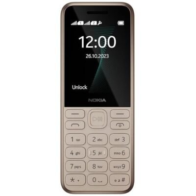 Nokia 130 Dual Sim Mobile Phone Keypad Refurbished