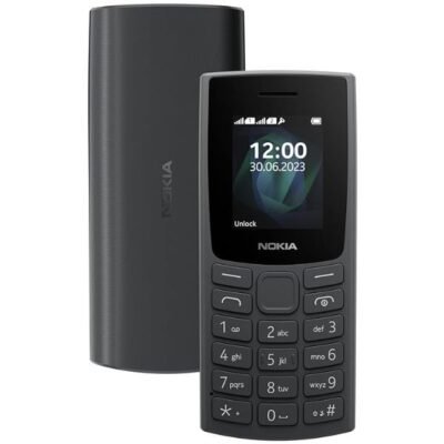 Nokia 105 Dual SIM Keypad Mobile Phone Refurbished with Long-Lasting Battery