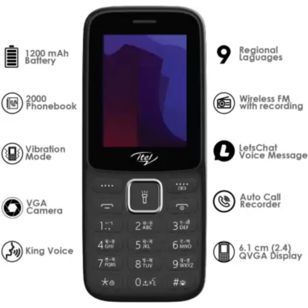 itel it5029 Keypad Mobile