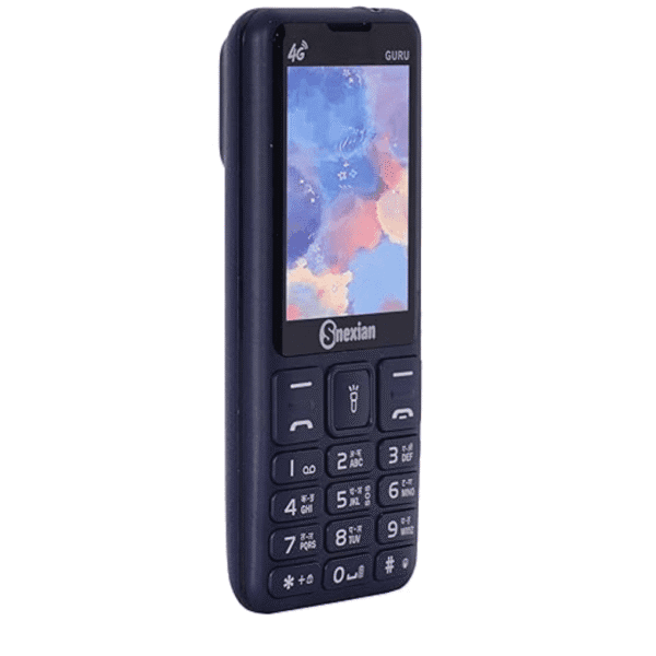 Snexian All-New GURU 4G Working Dual Sim Keypad Mobile - Image 3