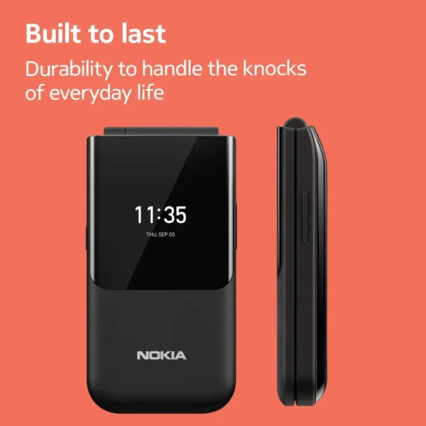 Nokia 2720 Refurbished Flip Phone - Image 4