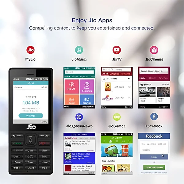 Jio F220 Keypad Mobile Phone - Basic, Reliable with Long Battery - Image 3