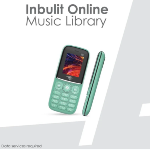 Itel Magic X Play 4G Keypad Mobile Phone with 1900mAh Battery