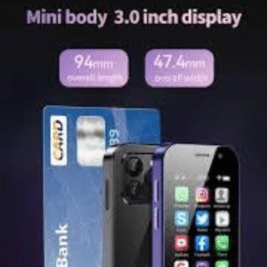 Sia Pro 6 XS16 Mini 4G Smartphone 3inch Display Sized for Kids