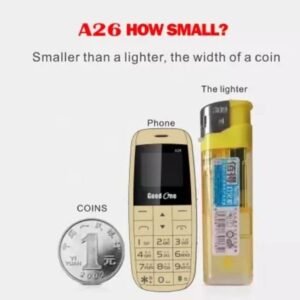 Good One A26 Mini Bluetooth Finger Mobile Phone