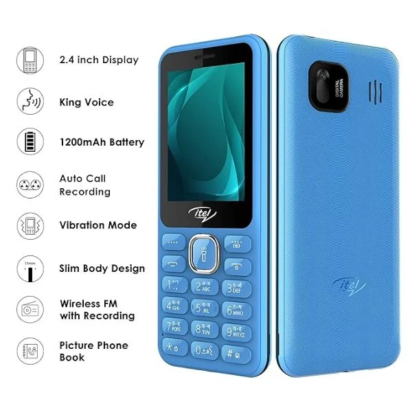 Itel it5027 Keypad Mobile Phone with 2.4-inch Display Size - Image 4