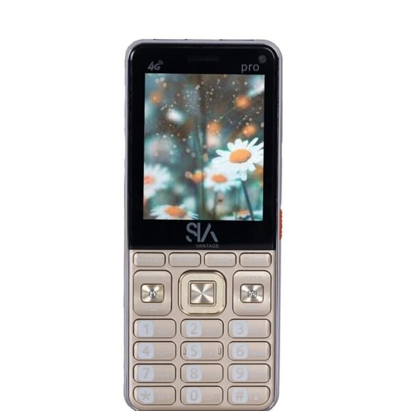 SIA VANTAGE All-New PRO 4G Touch and Type Dual SIM Keypad Mobile Phone