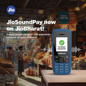 JioBharat V4 4G Keypad Phone with Safety Shield Feature